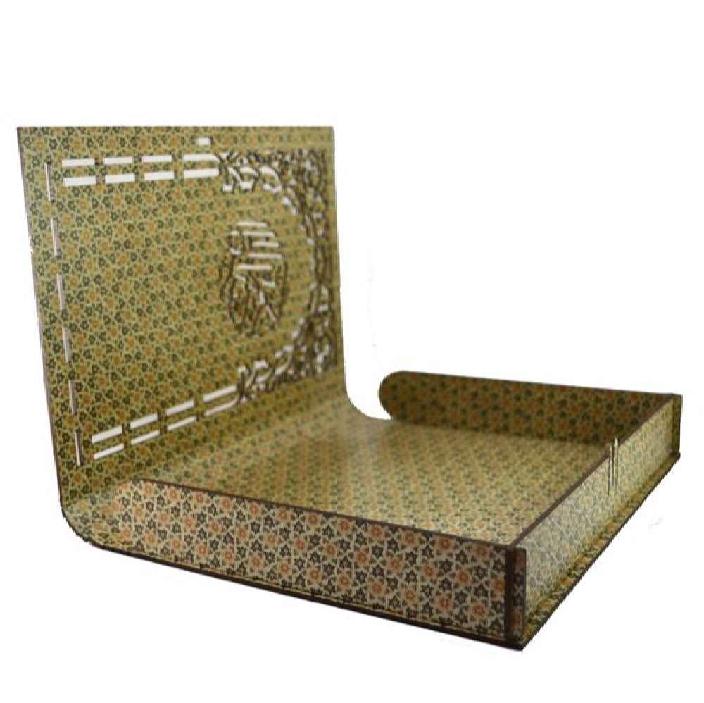 Price and Buy Beautiful Wooden Quran Storage Box – Khatam Enameled Model Mahan - Image 3