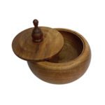 Price and Buy Beautifully Crafted Wooden Sugar Bowl for Everyday Use - Image 3