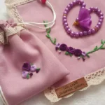 Price and Buy Beautifully Embroidered Prayer Rug Set with Turbah and Prayer Beads