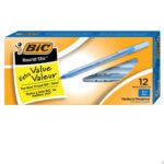 Price and Buy BIC Extra Comfort 1.0mm Ballpoint Pens – Blue Pack of 12