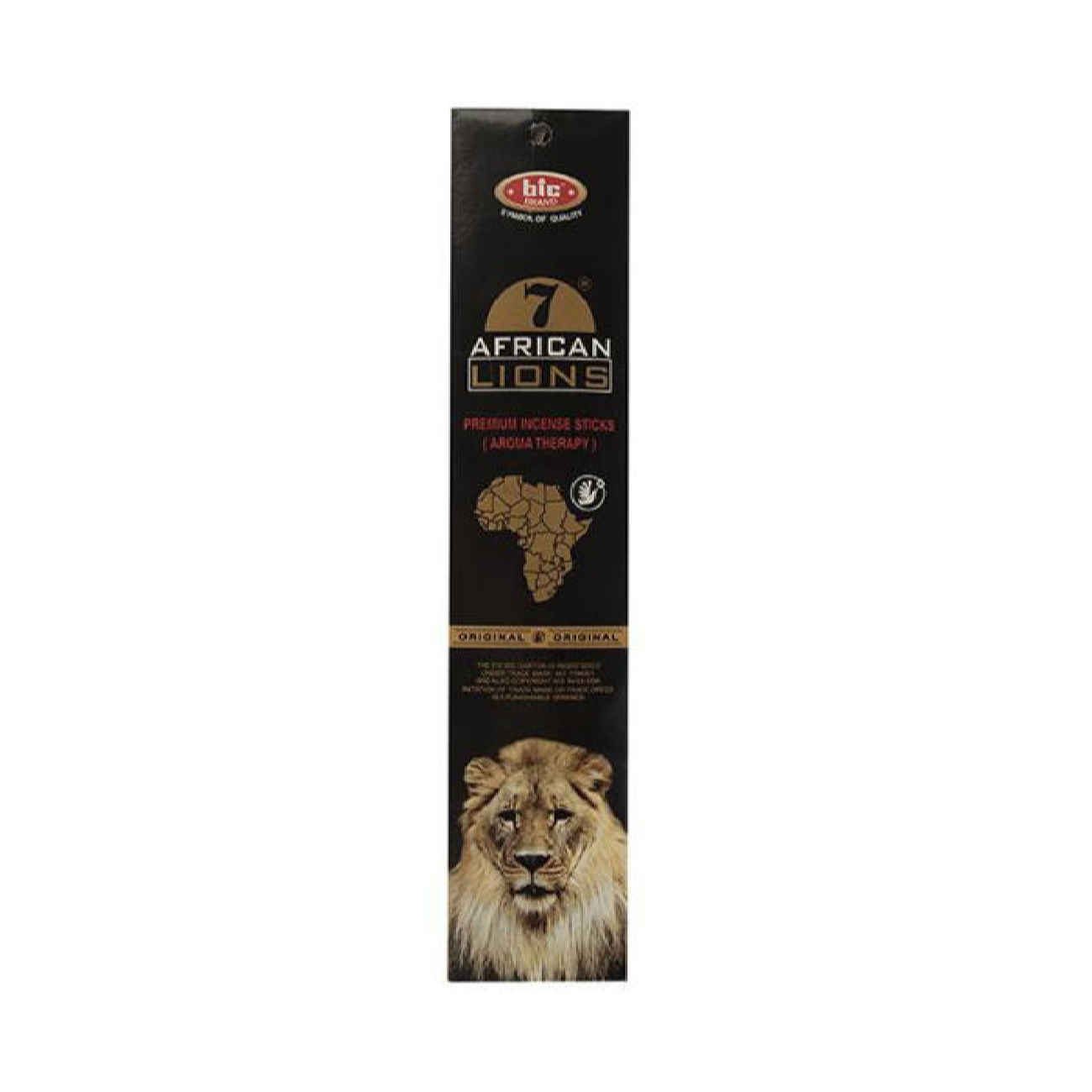 Price and Buy Bic Incense Sticks Natural African Lions Model – Calm Moments (4 Packs of 20)