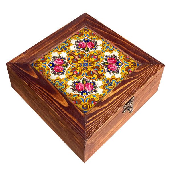 Price and Buy Bita Wooden Tea Organizer with Side Compartments_68f755758bcba.jpeg Price and Buy Bita Wooden Tea Organizer with Side Compartments
