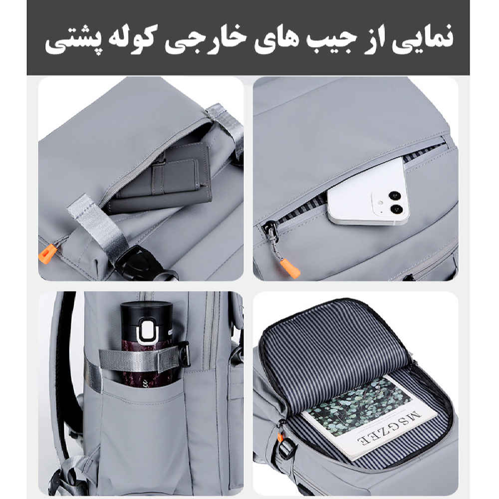 Price and Buy Black 15.6 Inch Laptop Backpack Model Amika - Image 6