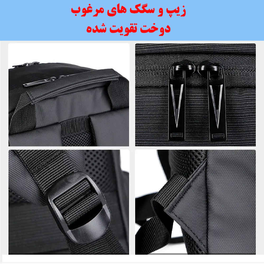 Price and Buy Black 15.6 Inch Laptop Backpack Model Dora - Image 5