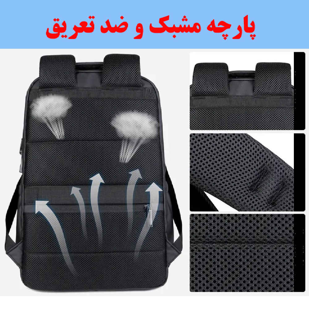 Price and Buy Black 15.6 Inch Laptop Backpack Model Dora - Image 7