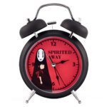 Price and Buy Black & Bold Spirited Away – Twin Bell Alarm Clock for True Anime-Heads