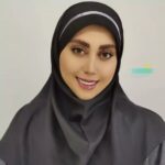 Price and Buy Black Brojerd Headscarf with 100 cm Length and Gray Headband