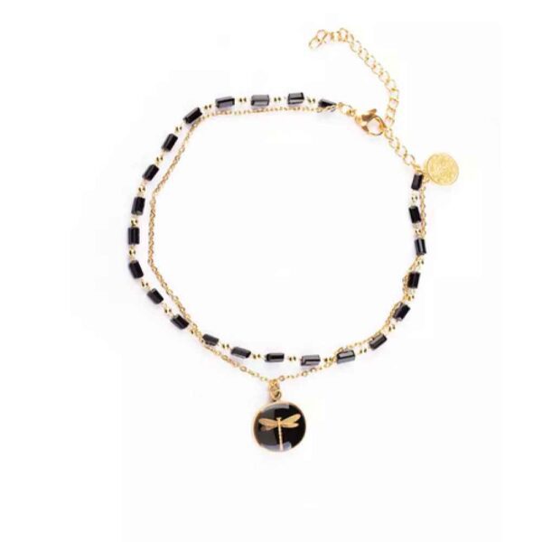 Price and Buy Black Chain Ankle Bracelet Model Dragonfly_68fdd48d38a5e.jpeg Price and Buy Black Chain Ankle Bracelet Model Dragonfly