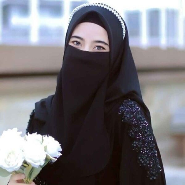 Price and Buy Black Islamic Square Scarf & Half Niqab Set for Women_68fdc3b5b4abf.jpeg Price and Buy Black Islamic Square Scarf & Half Niqab Set for Women