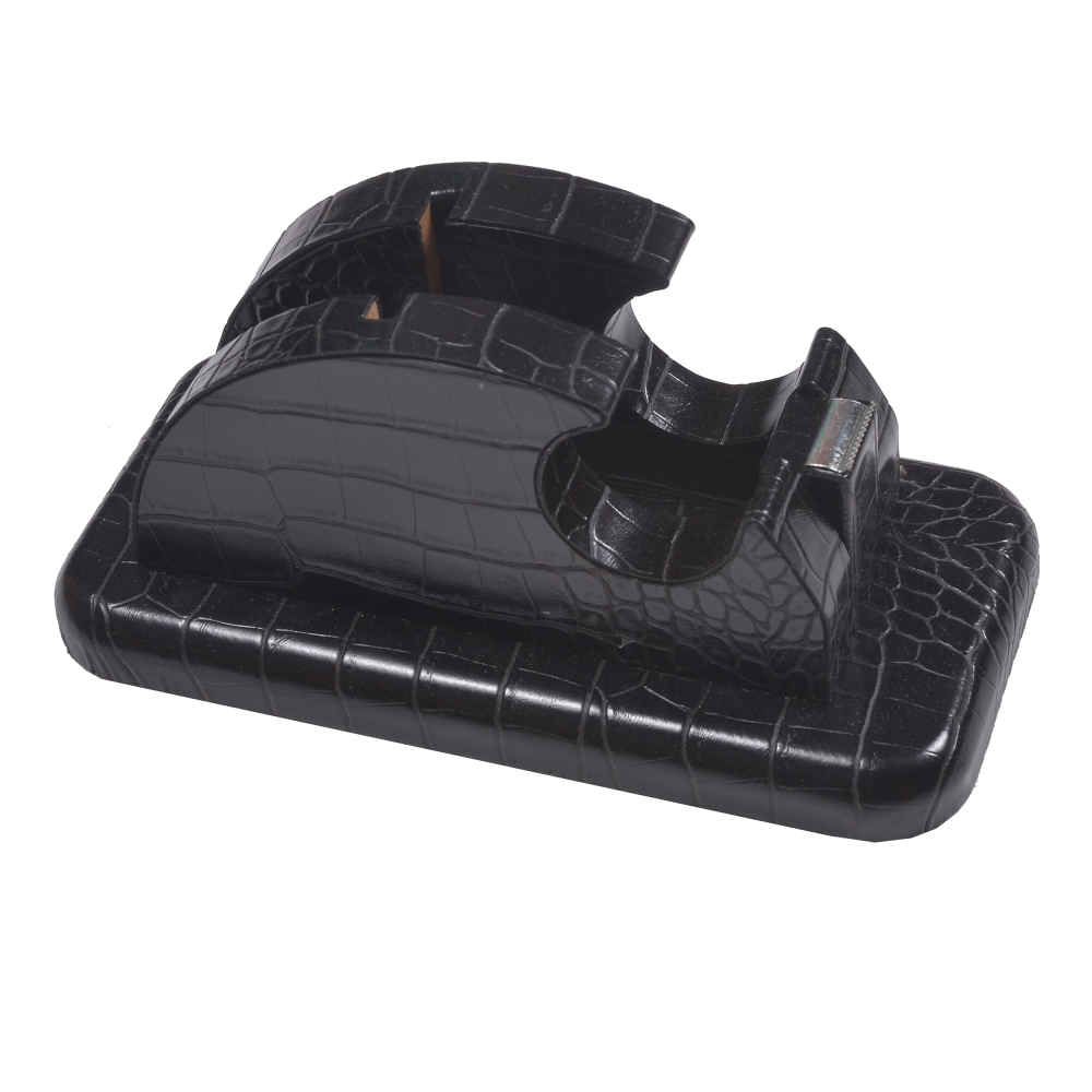 Price and Buy Black Leather Office Desk Set – 10-Piece Collection - Image 3