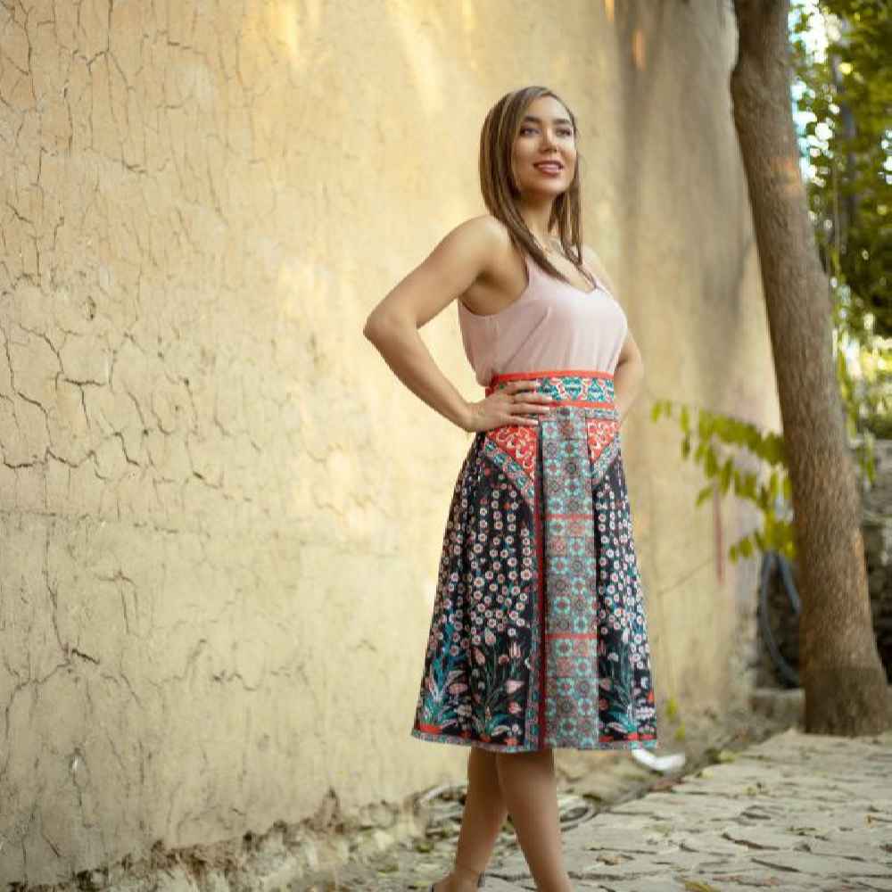Price and Buy Black Persian Women Skirt Model Kashan - Image 3
