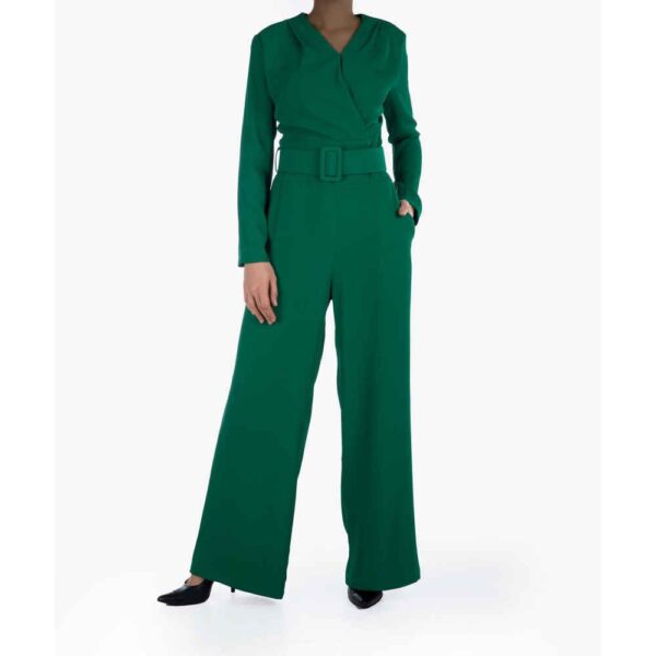 Price and Buy Blend Green Jumpsuit with Side Belt for Women Gelareh_68fc4e9db58d5.jpeg Price and Buy Blend Green Jumpsuit with Side Belt for Women Gelareh