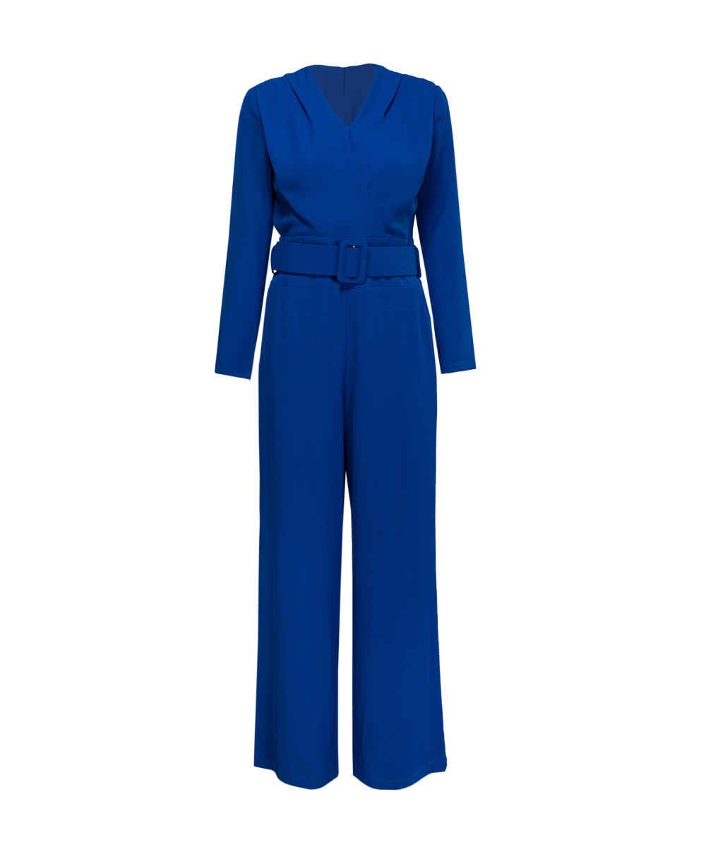 Price and Buy Blend Green Jumpsuit with Side Belt for Women Gelareh - Image 3