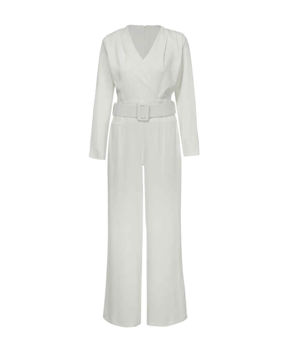 Price and Buy Blend Green Jumpsuit with Side Belt for Women Gelareh - Image 4