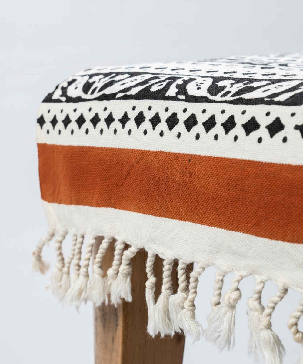 Price and Buy Block Print Linen Tablecloth Model Kaaj - Image 4