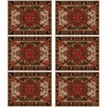 Price and Buy Blooming Beauty Placemat – Floral Elegance for Every Meal (Set of 6)