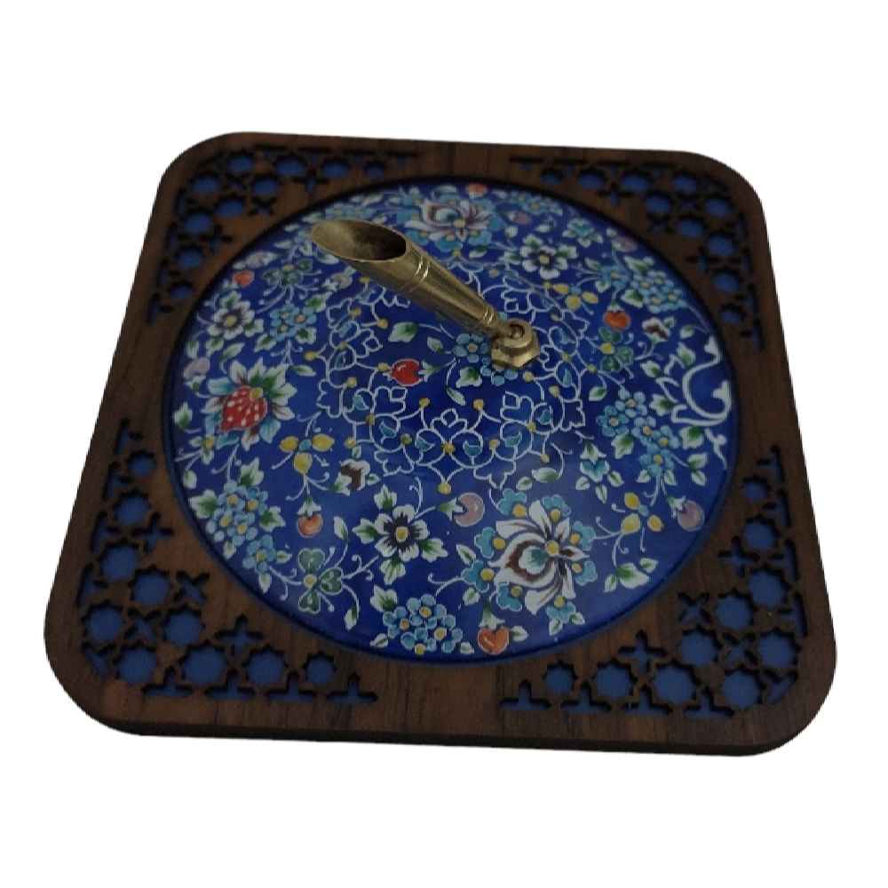 Price and Buy Blooming Style – Persian Minakari Copper Holder with Floral Details