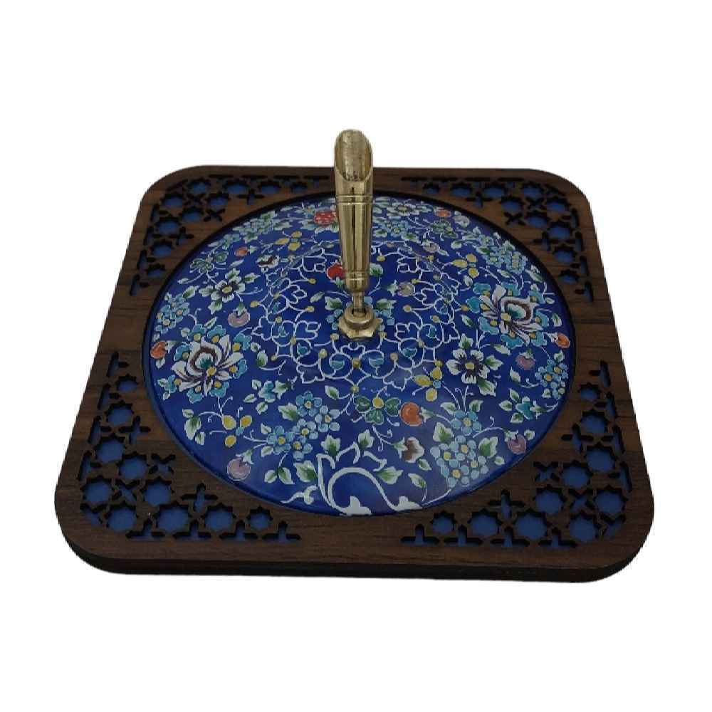 Price and Buy Blooming Style – Persian Minakari Copper Holder with Floral Details - Image 3