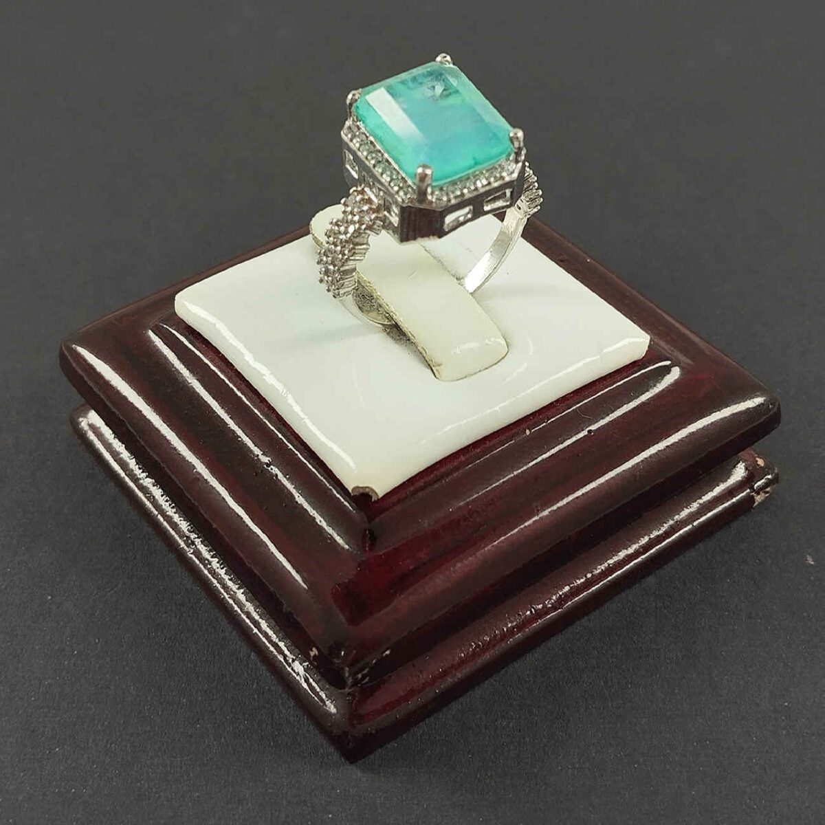 Price and Buy Blue Citrine Silver Ring for Women - Image 4