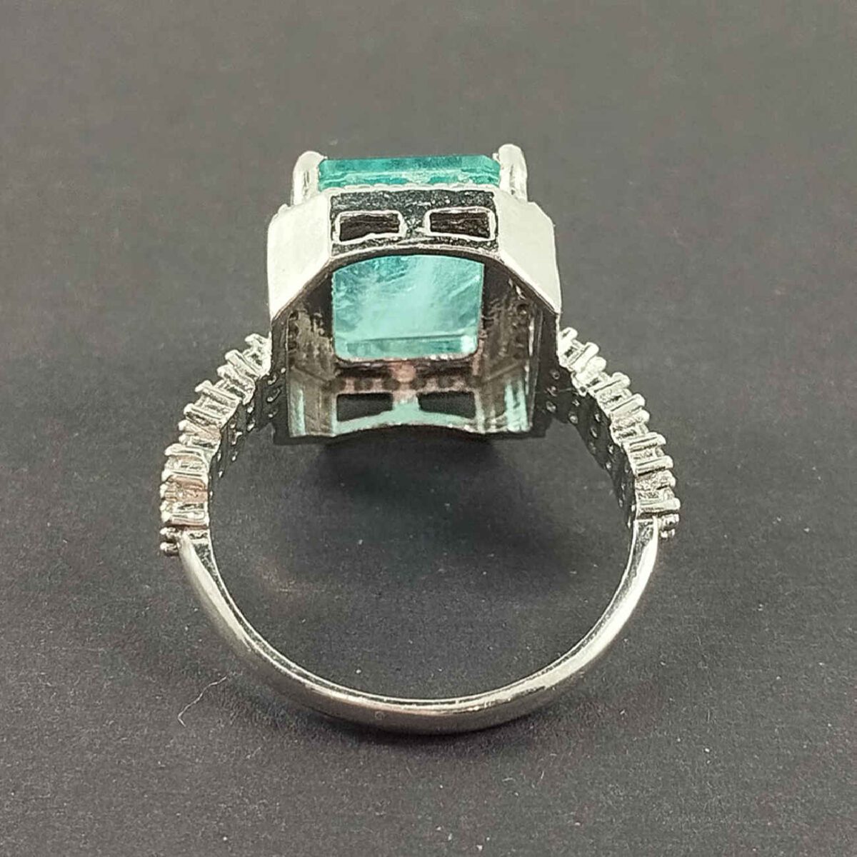 Price and Buy Blue Citrine Silver Ring for Women - Image 6