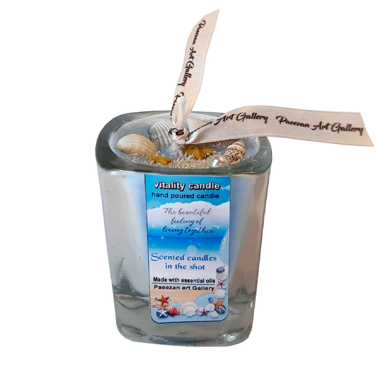 Price and Buy Blue Handmade Candle, The Spirit of the Ocean in Every Flam_69032c8d6fb16.jpeg Price and Buy Blue Handmade Candle, The Spirit of the Ocean in Every Flam - Image 1