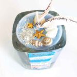 Price and Buy Blue Handmade Candle, The Spirit of the Ocean in Every Flam - Image 5