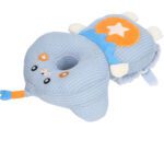 Price and Buy Blue Sea Lion Baby Head Protector Pillow – Adorable Star Pattern with Adjustable Straps - Image 4
