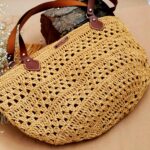 Price and Buy Bohemian Crochet Raffia Tote – A Natural Everyday Companion - Image 5