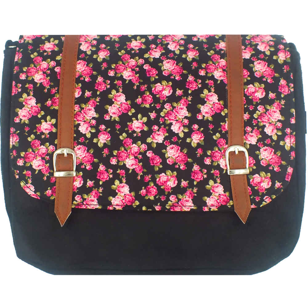 Price and Buy Bohemian Crossbody Shoulder Bag with Floral Pattern Paradise