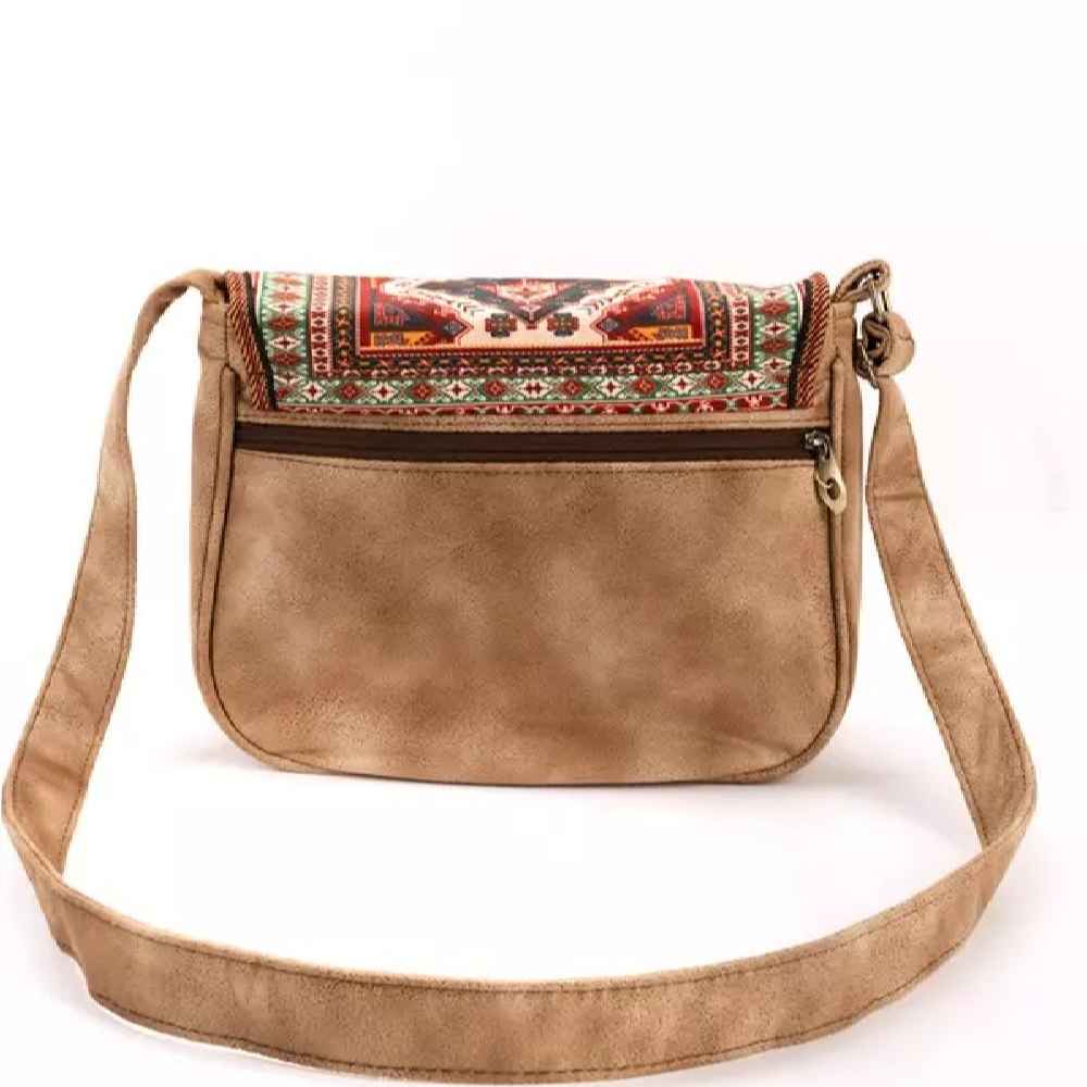 Price and Buy Bohemian Crossbody Shoulder Bag with Persian-Inspired Geometric Pattern - Image 3