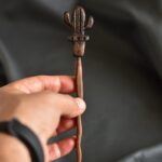 Price and Buy Bohemian Wooden Hair Stick – Natural Wood Hair Pin in Cactus Design - Image 3