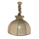 Price and Buy Bohemian Woven Pendant Light – Rustic Woven Hemp Light