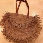 Price and Buy Boho Chic Raffia Crochet Bag – Lightweight Summer Tote for Beach Days and City Outings
