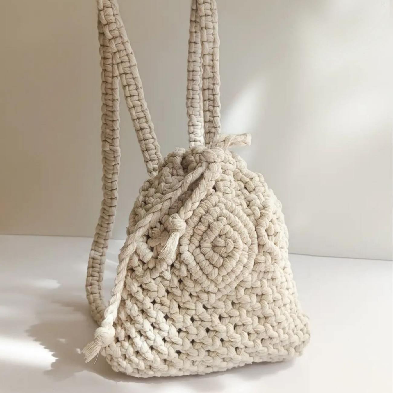 Price and Buy Boho Macramé Backpack Handmade for Women - Image 3