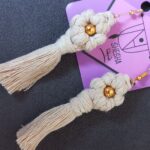 Price and Buy Boho Macrame Earring Chic with Flower Design - Image 4