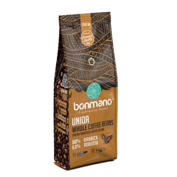 Price and Buy Bonmano Fresh Roasted Whole Coffee Beans Model Uniqa 250 gr_68fe3c358fa64.jpeg Price and Buy Bonmano Fresh Roasted Whole Coffee Beans Model Uniqa 250 gr