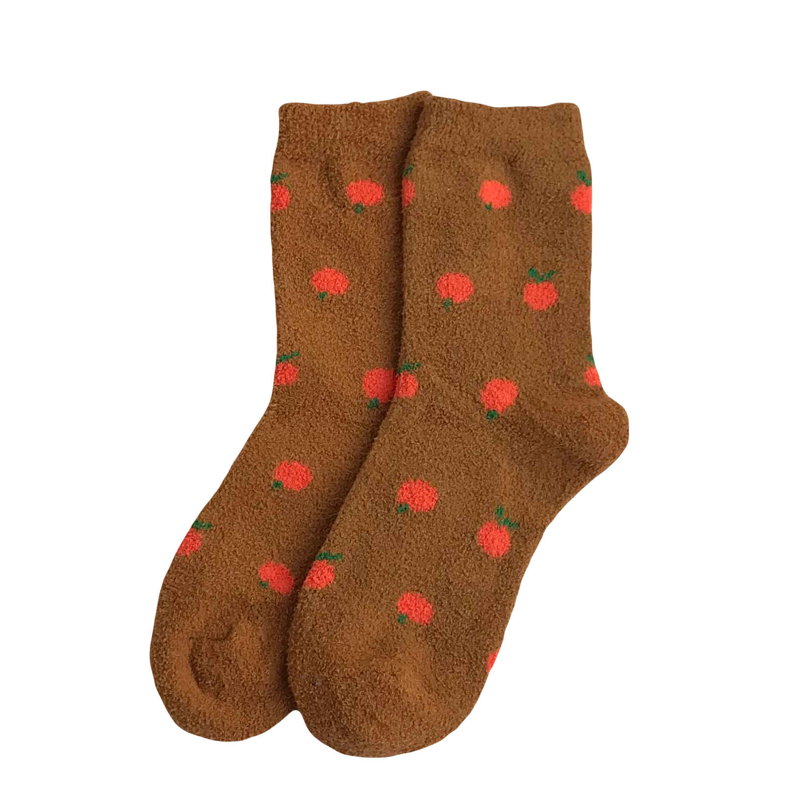 Price and Buy Boucle Socks for Women with Cherry Design