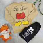 Price and Buy Boys’ Sweatshirt & Pants Set with Mickey Mouse Design - Image 3