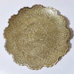 Price and Buy Brass Coaster Persian Engraving Floral Pattern 6 Pieces - Image 3