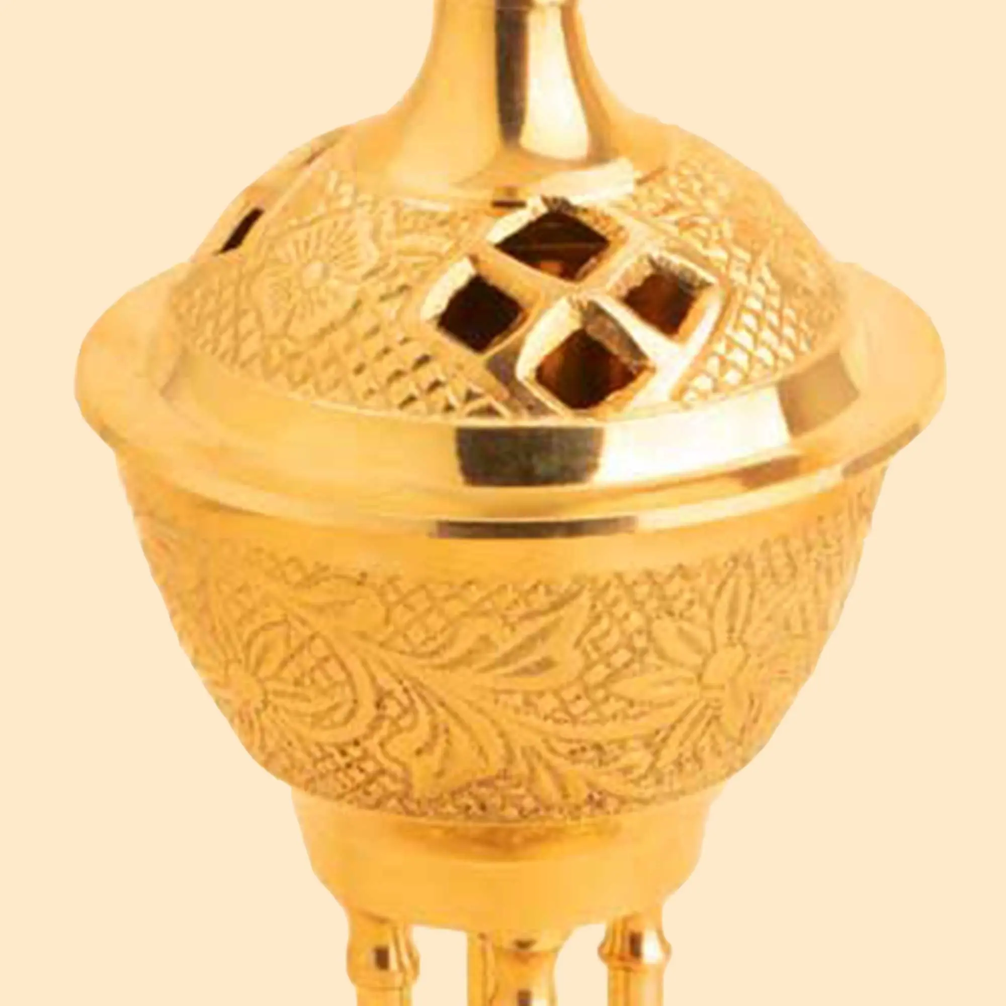 Price and Buy Brass Esfand and Bakhoor Burner – Traditional Style - Image 3