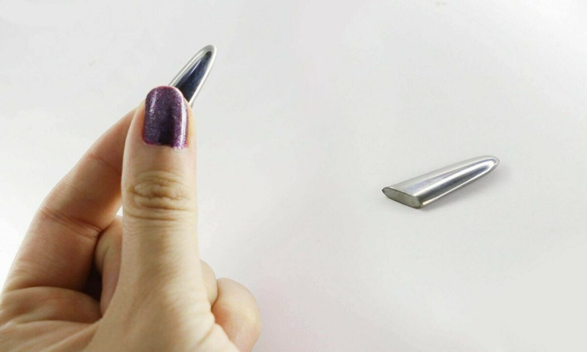Price and Buy Brass Mezrab Pick for Persian Tar Silver Color (2x) - Image 4