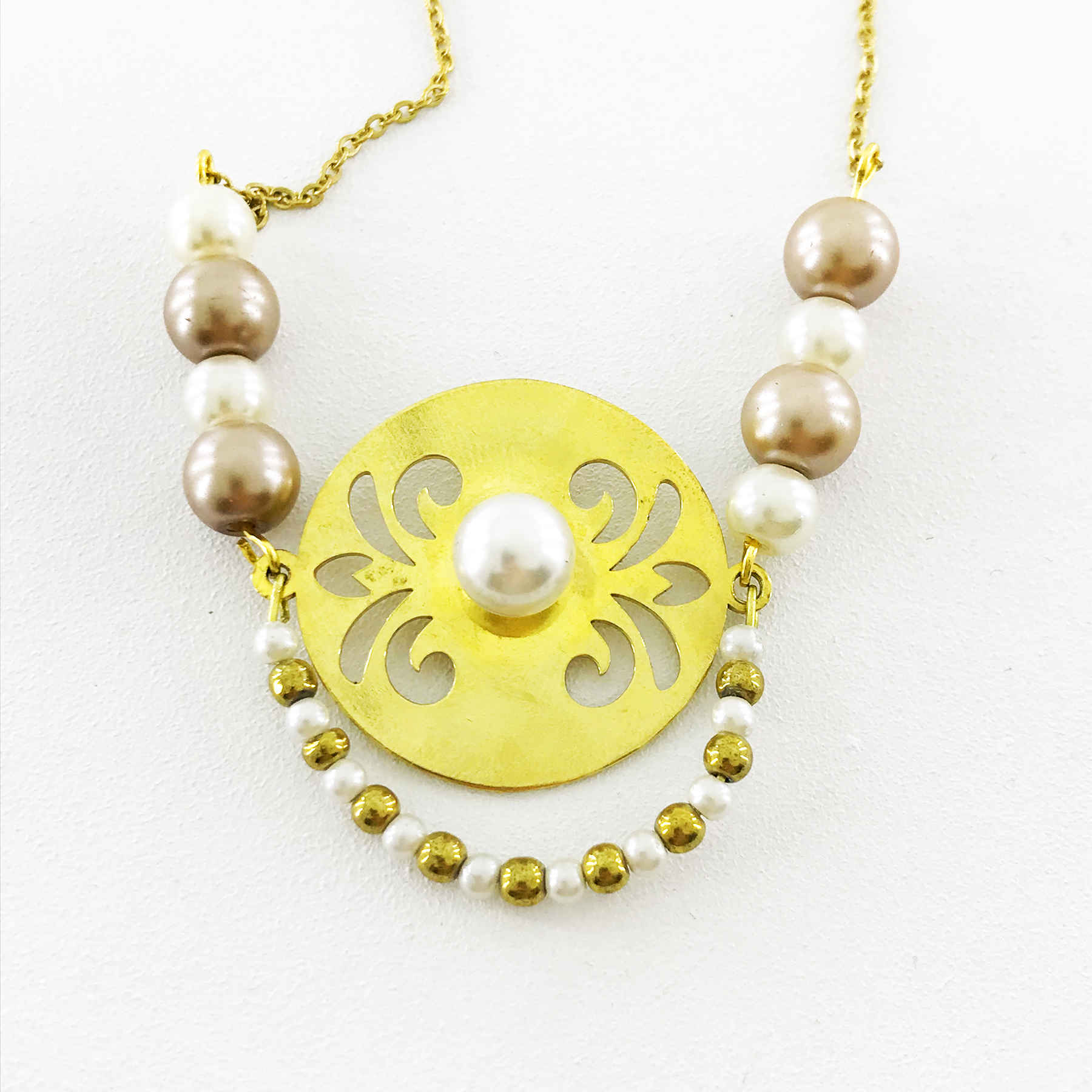 Price and Buy Brass Necklace Persian Traditional Theme for Women Charm - Image 4