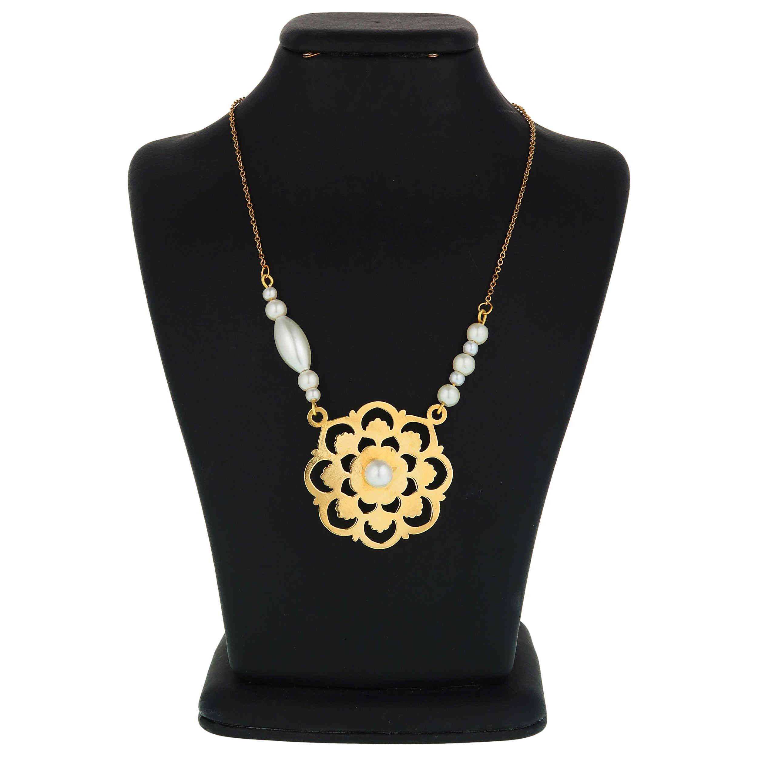 Price and Buy Brass Necklace Persian Traditional Theme for Women Flower