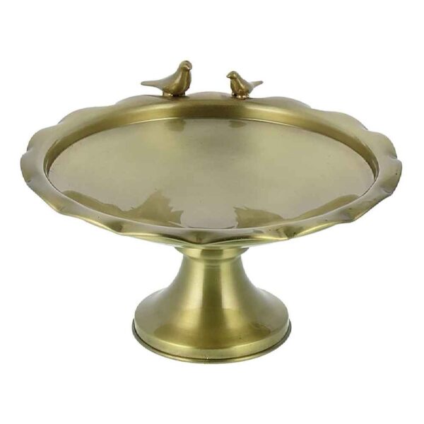 Price and Buy Brass Pedestal Serving Tray for Sweets & Snacks Bird Design_68feaf833e6c0.jpeg Price and Buy Brass Pedestal Serving Tray for Sweets & Snacks Bird Design