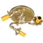 Price and Buy Brass Semi-flush Chandelier Florentine and Vintage Style Hiva