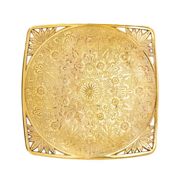 Price and Buy Brass Serving Stand Square Shape with Intricate Engraving Elegance_68feaecbe1f5c.jpeg Price and Buy Brass Serving Stand Square Shape with Intricate Engraving Elegance