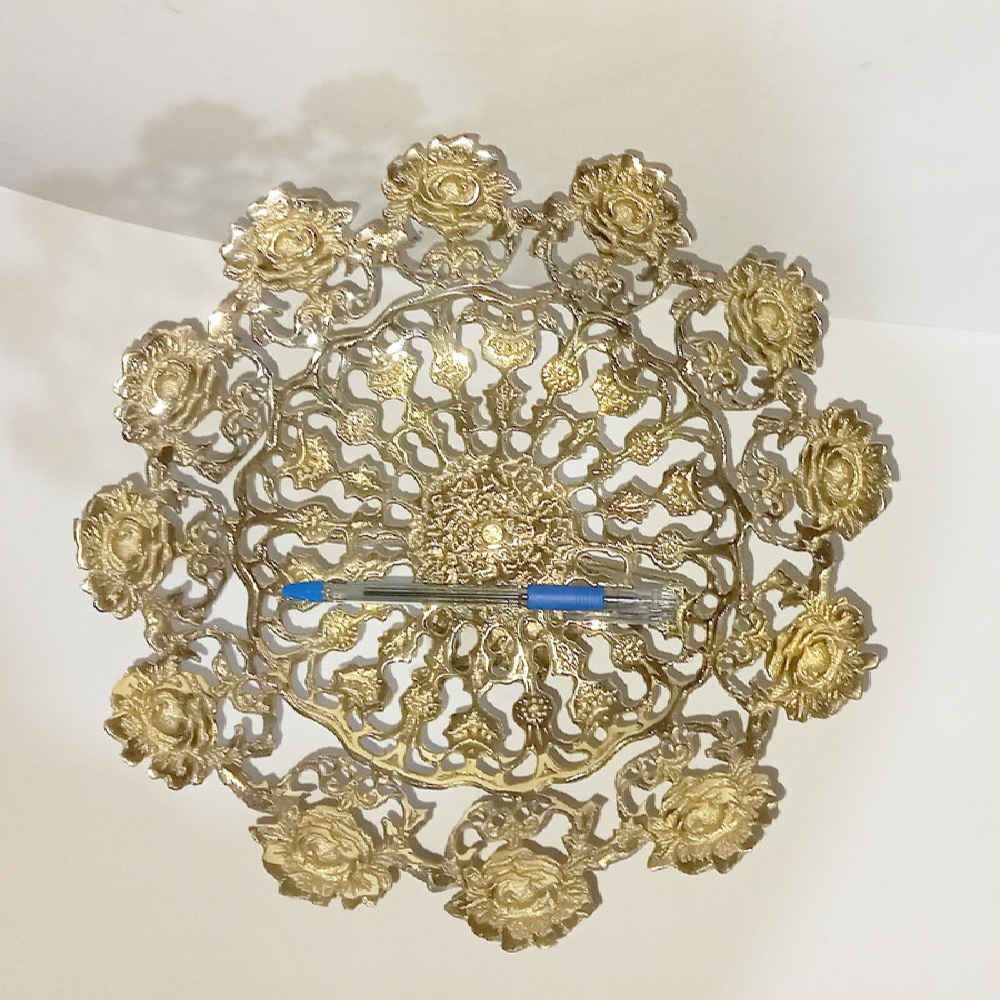 Price and Buy Brass Serving Stand Traditional Angel Design for Sweets - Image 3