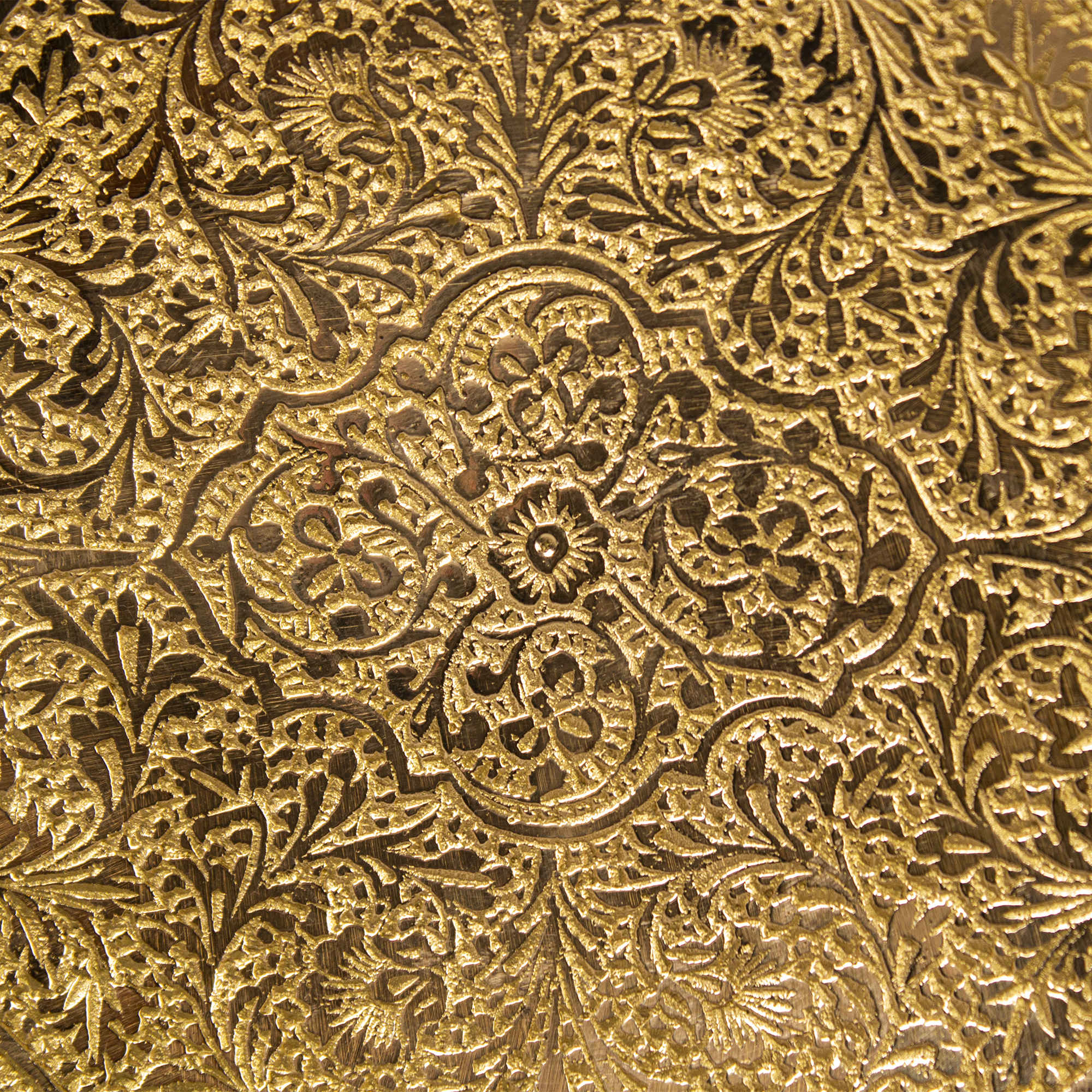 Price and Buy Brass Serving Stand with Intricate Engraving Elegance - Image 4