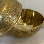 Price and Buy Brass Sugar Bowl with Lid in Apple Design - Image 4