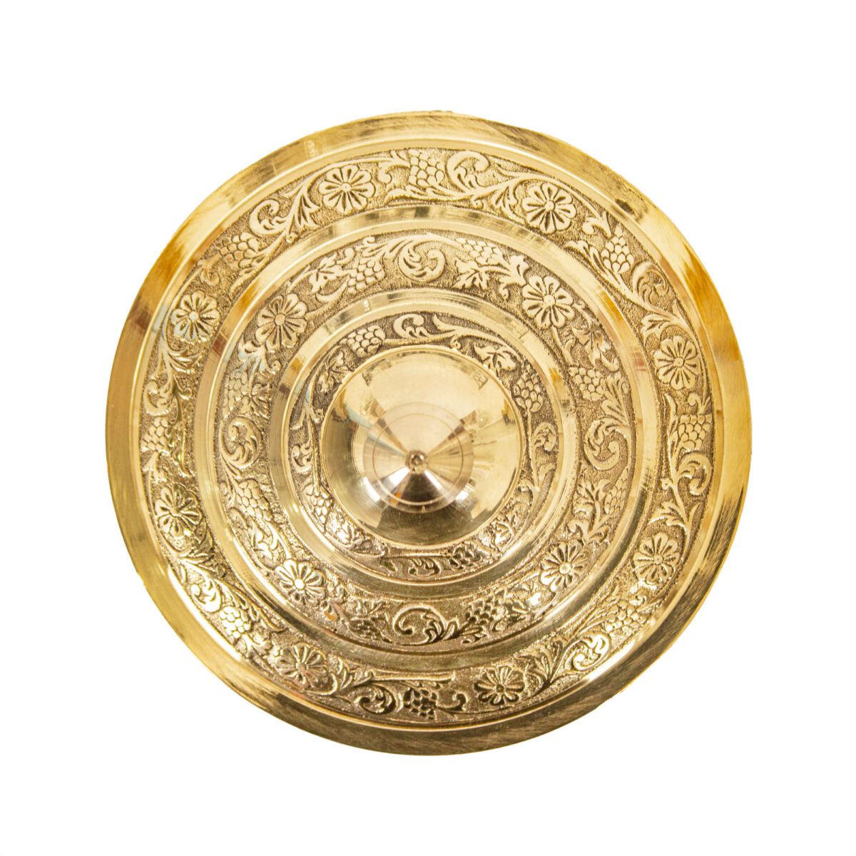 Price and Buy Brass Sugar Bowl with Lid Intricate - Image 4